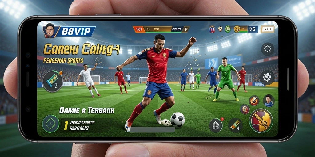 Tangkapan layar gameplay B8VIP yang menunjukkan aksi seru dalam olahraga.
