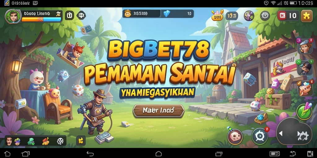 Tampilan gameplay seru dan mengasyikkan dari BIGBET78.