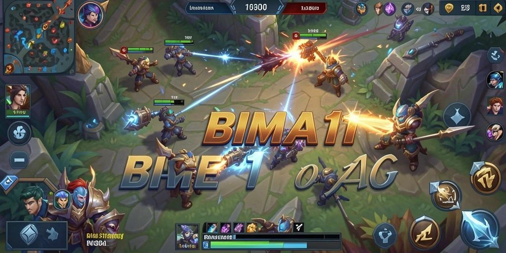 Gambaran pertarungan seru dalam gameplay BIMA11 yang mengasyikkan.