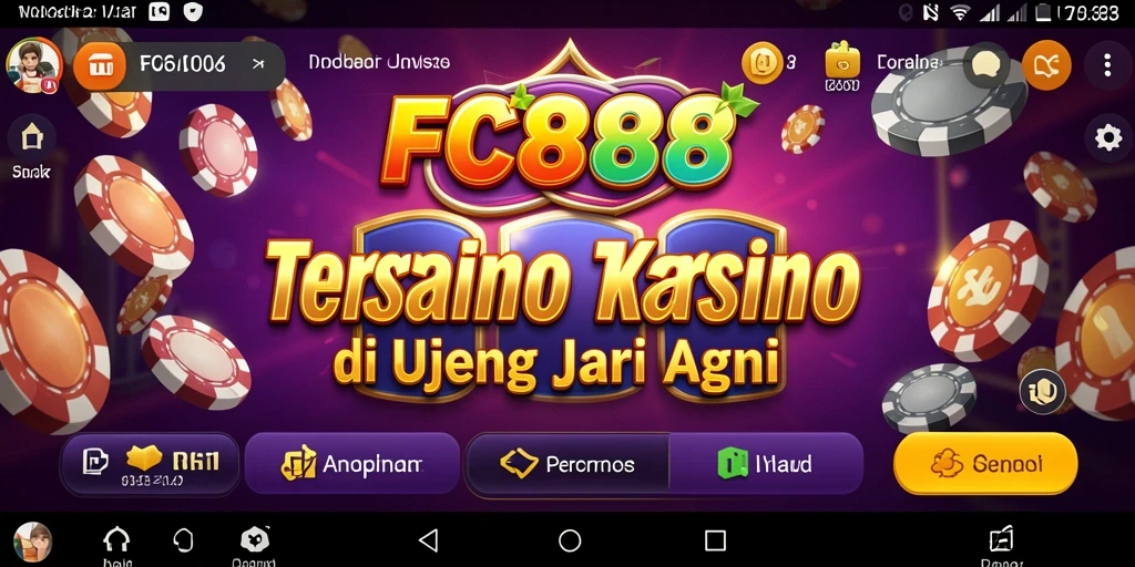 Tampilan menarik dari gameplay Kasino di FC888 yang mengasyikkan.