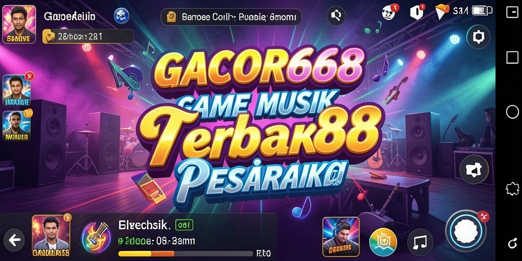 Tampilan menarik dari gameplay GACOR668 yang penuh warna.