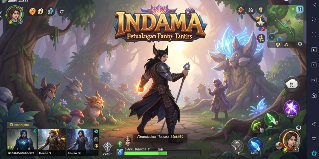 Tangkap momen seru gameplay ARPG di INDAAA.