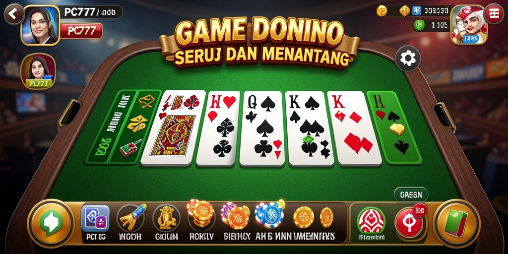 Tampilan screenshot dari gameplay seru di PC777.