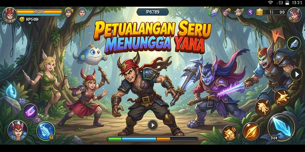 Screenshot gameplay RP6789 menampilkan aksi petualangan yang seru dan menantang.