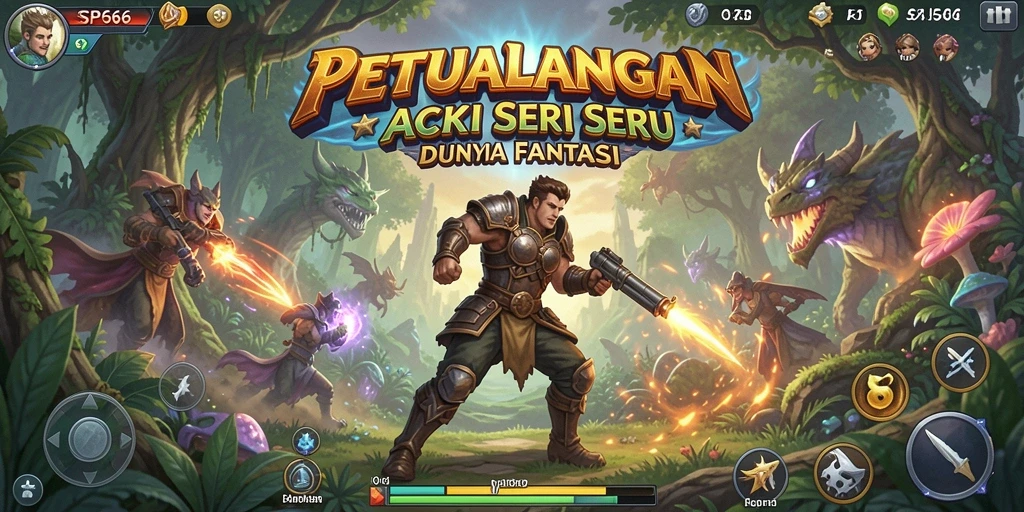 Tampilan gameplay SP666 yang intens dan penuh aksi.
